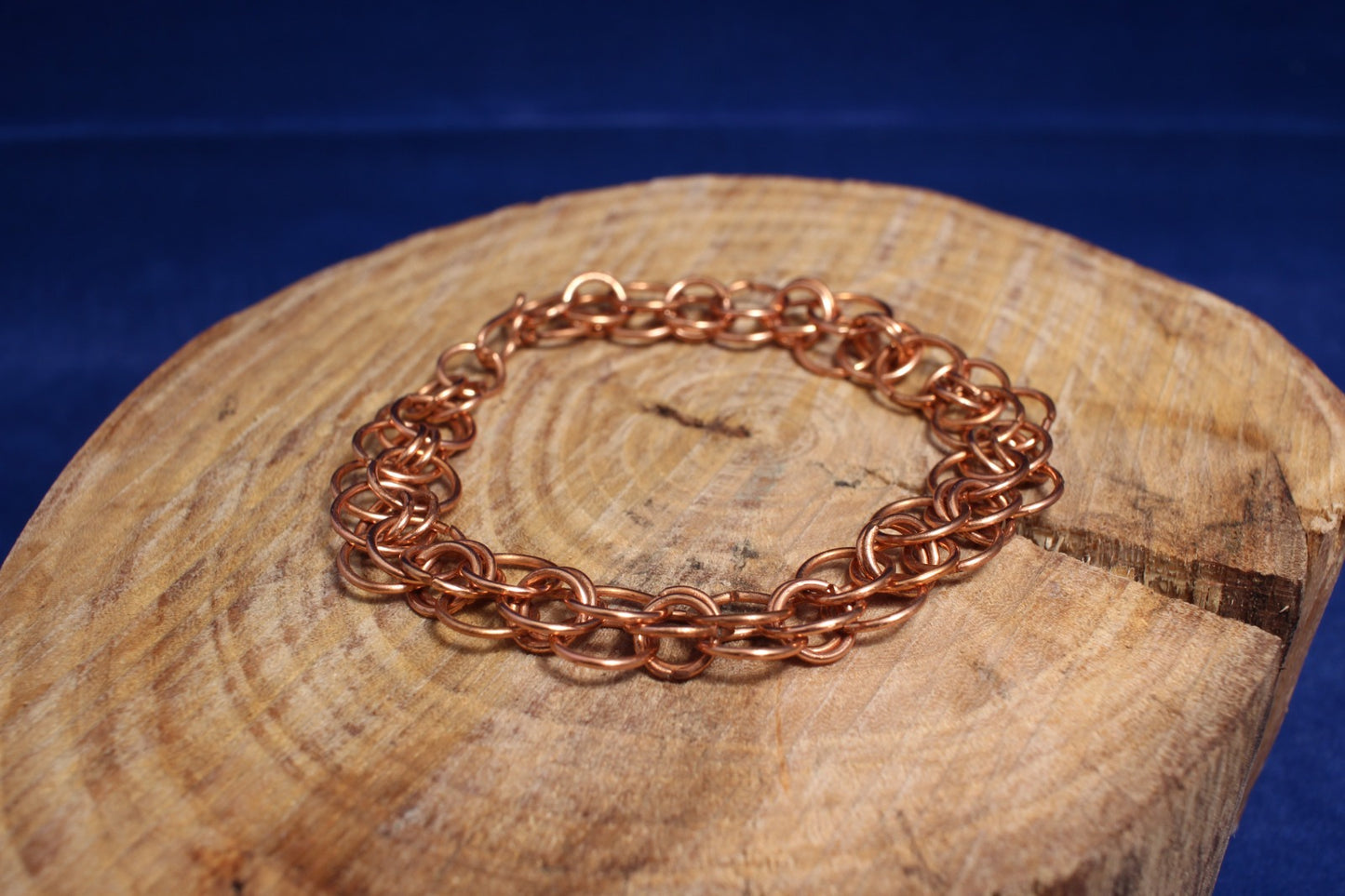 Copper Jump Ring Bracelet