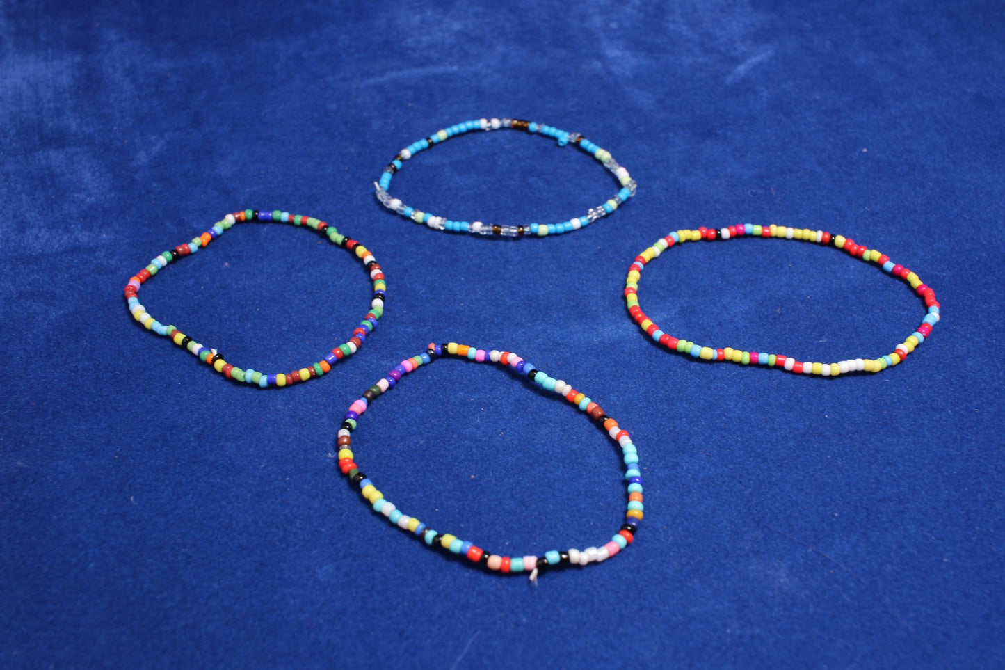 6pkt Mixed Seed Bead Bracelet - Handcrafted Artisan Jewellery