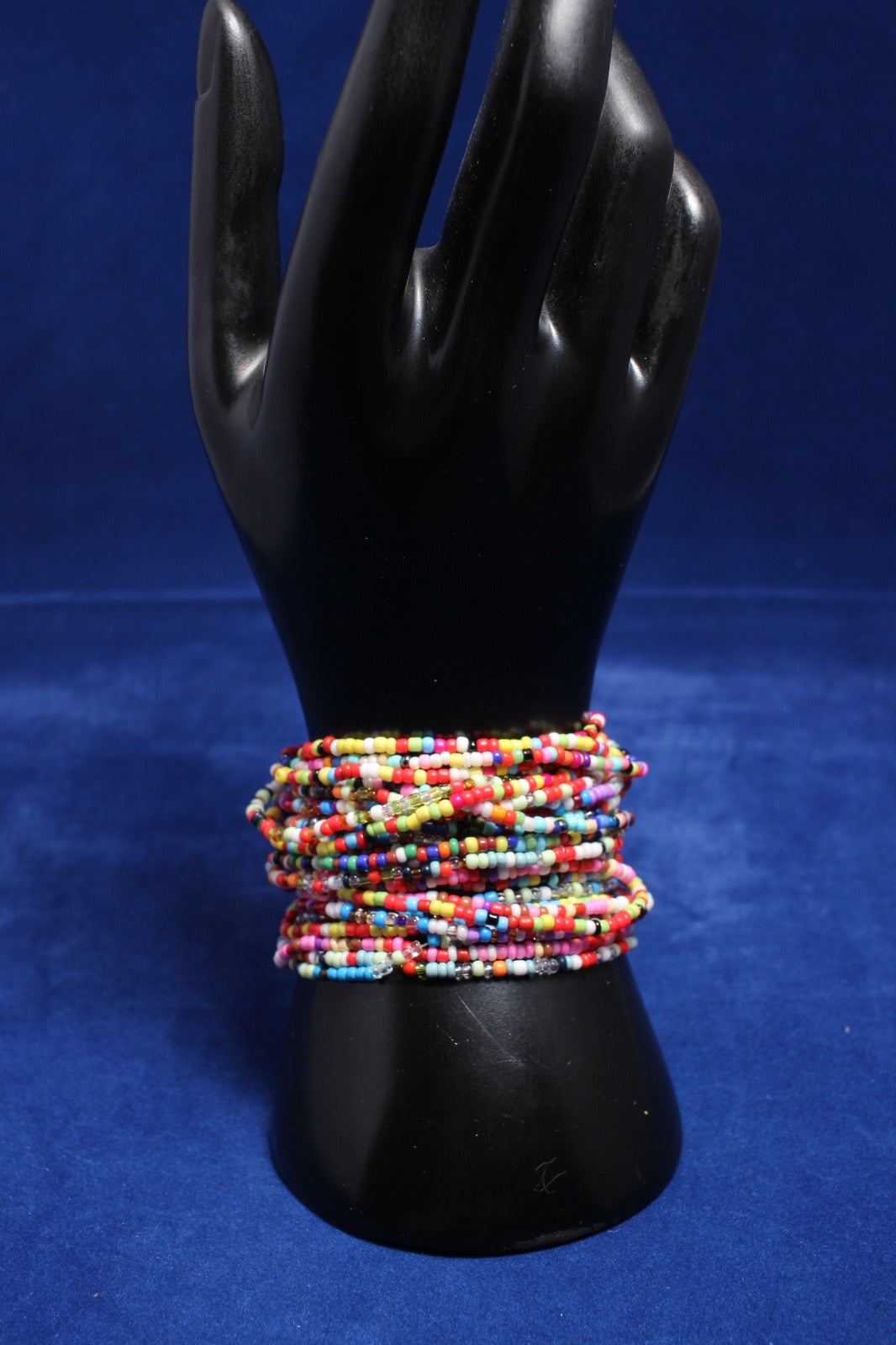 6pkt Mixed Seed Bead Bracelet - Handcrafted Artisan Jewellery