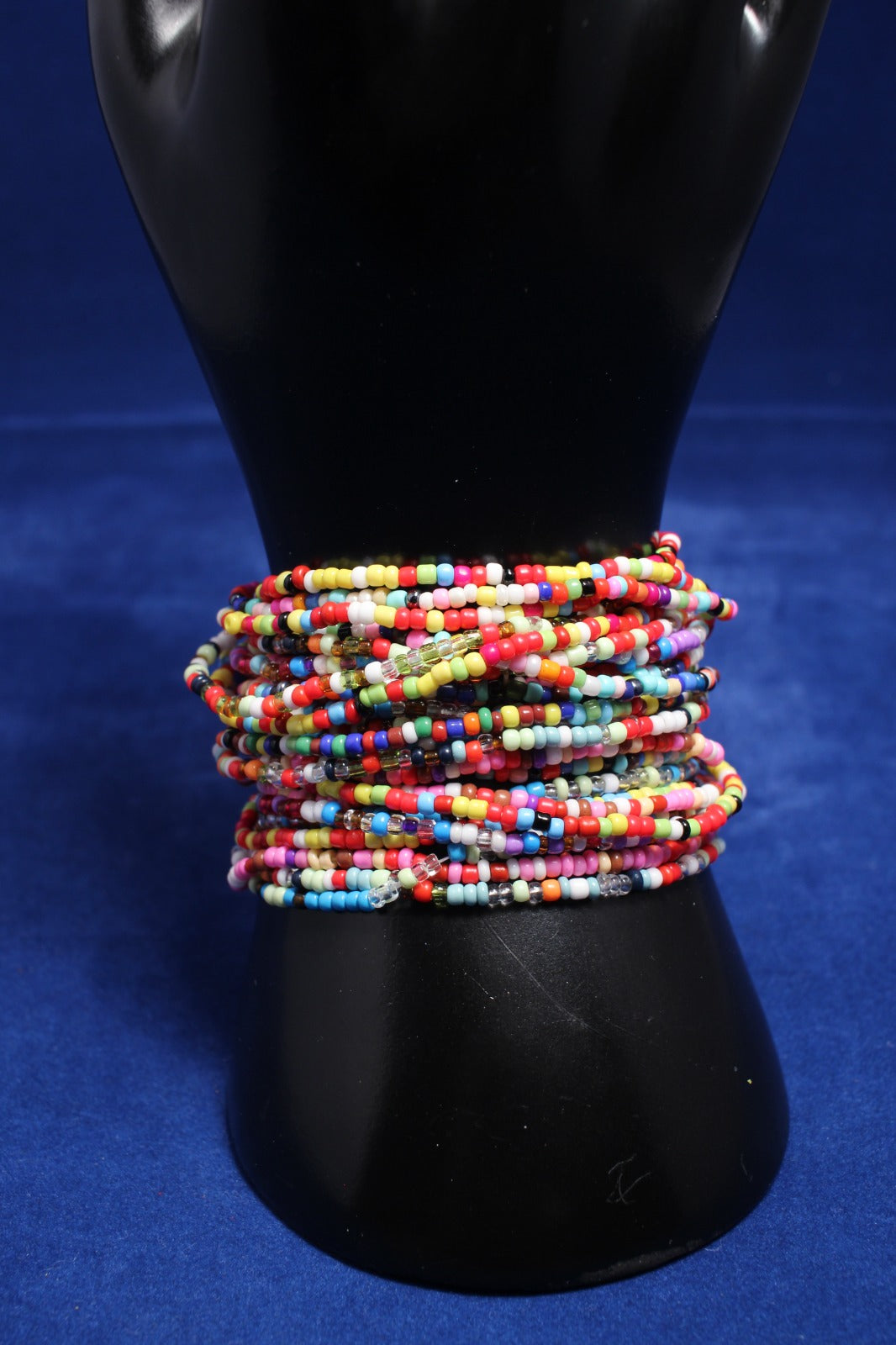 6pkt Mixed Seed Bead Bracelet - Handcrafted Artisan Jewellery
