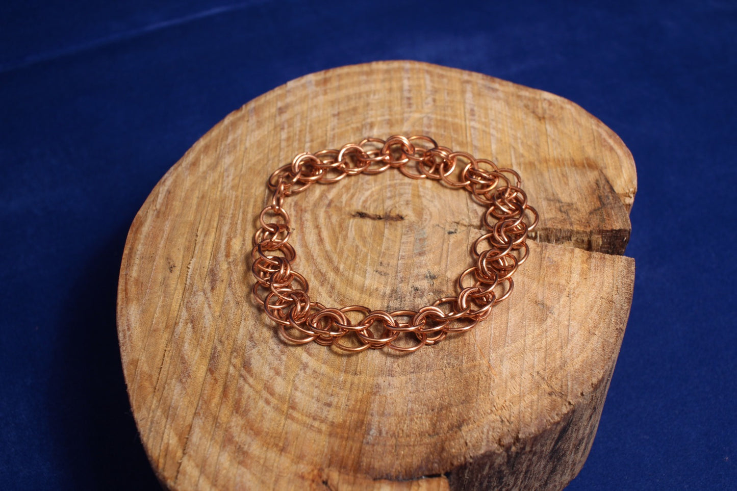 Copper Jump Ring Bracelet
