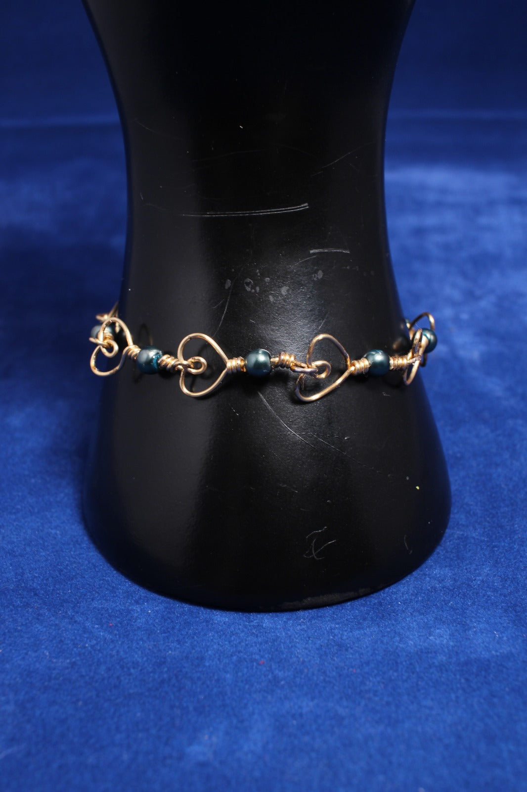 Matching Infinity & Heart Link Bracelet Set