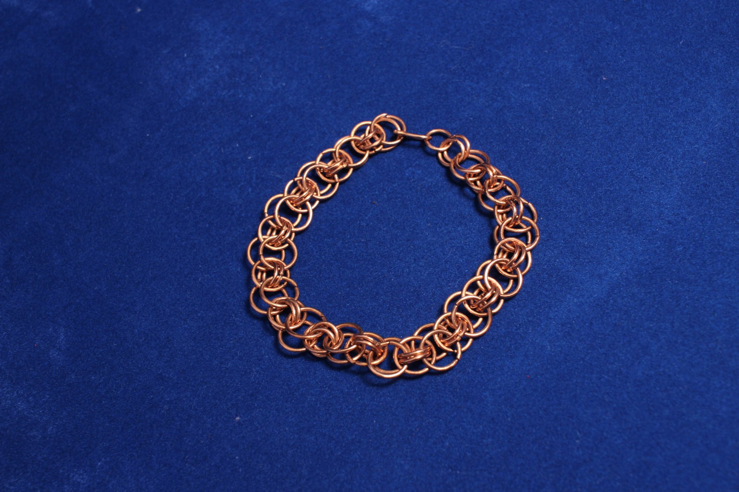 Copper Jump Ring Bracelet