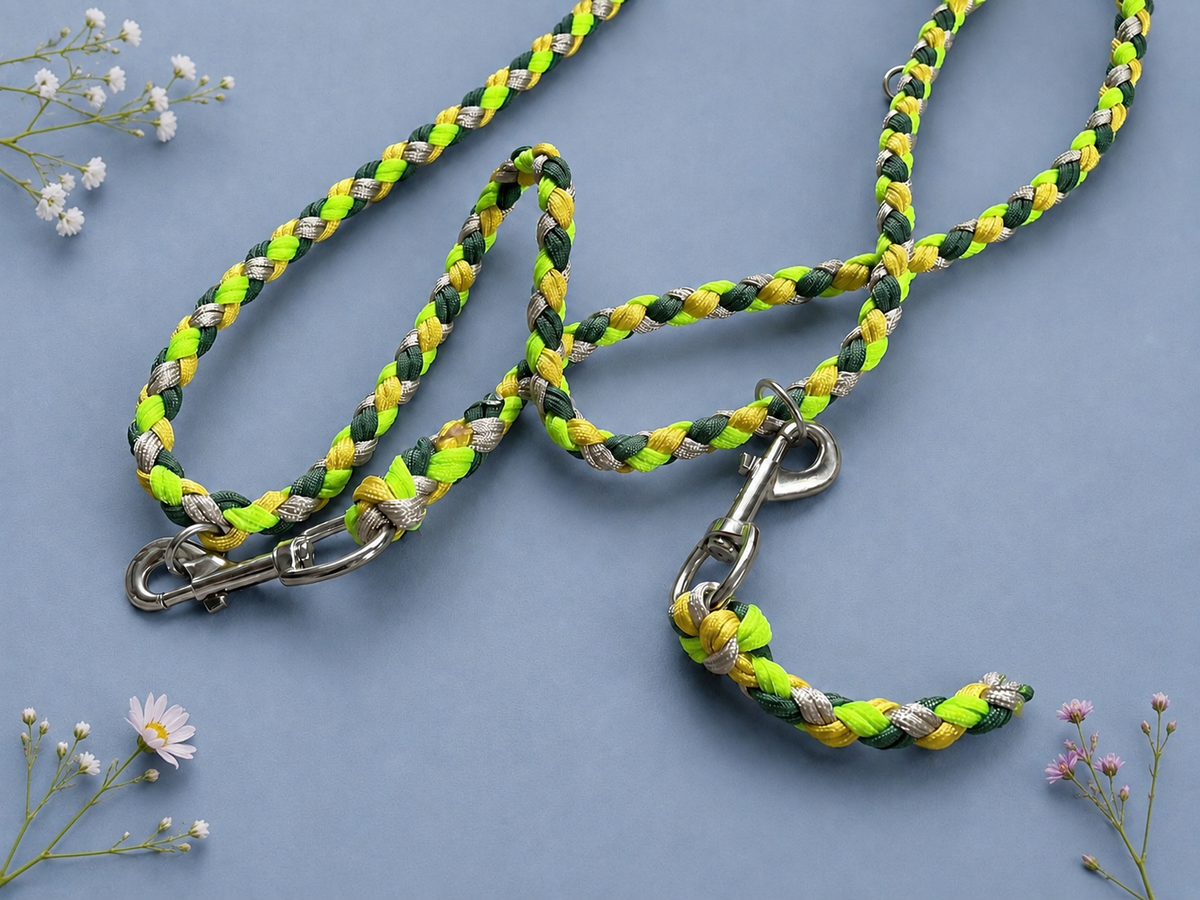 Multi purpose Adjustable Paracord Dog Lead