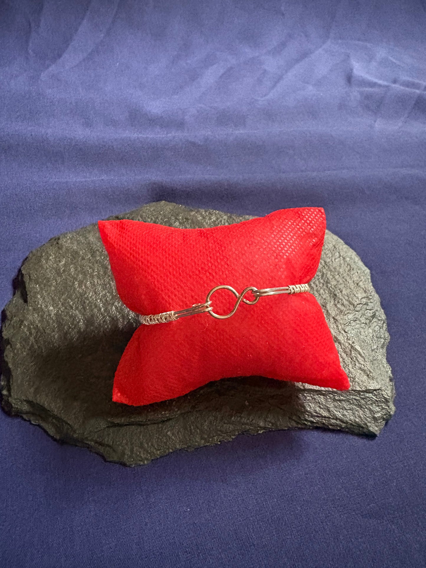 Handcrafted Sterling Silver Bangle with Reversible Design