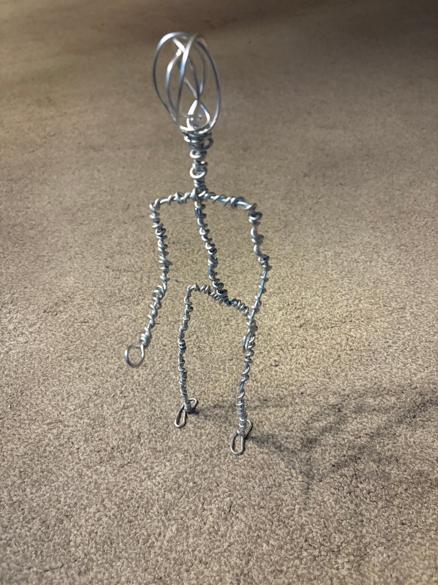 Handmade Metal Wire Armature Figures – Artistic Ornament