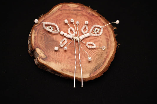 Butterfly inspired special occasion hair clip