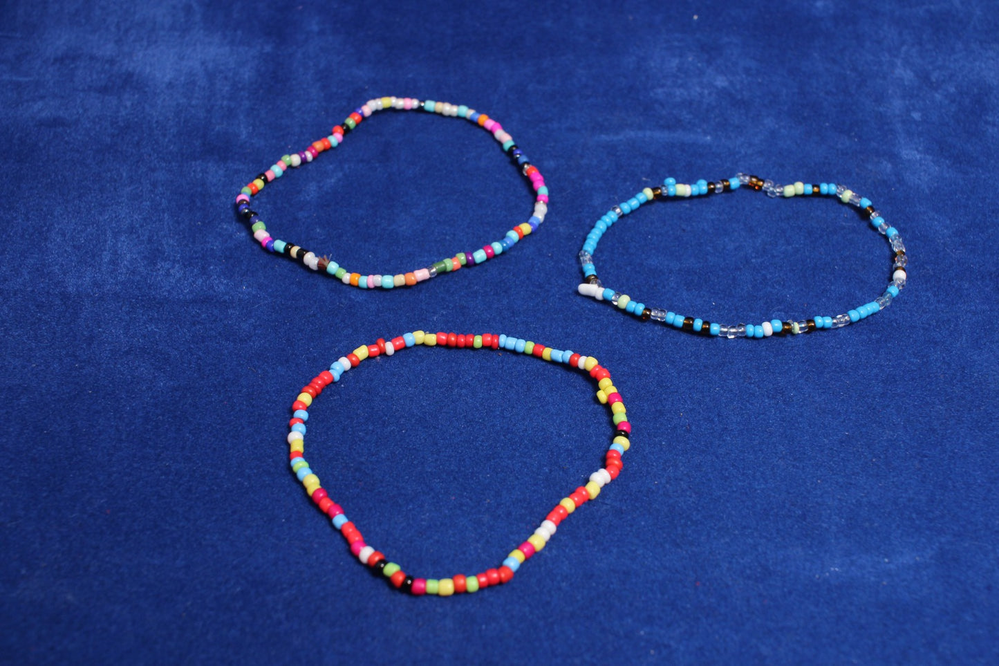 6pkt Mixed Seed Bead Bracelet - Handcrafted Artisan Jewellery