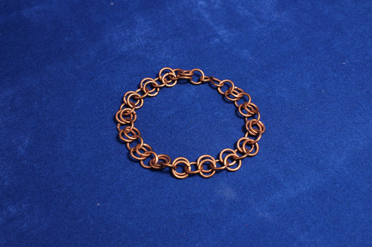 Copper Jump Ring Bracelet